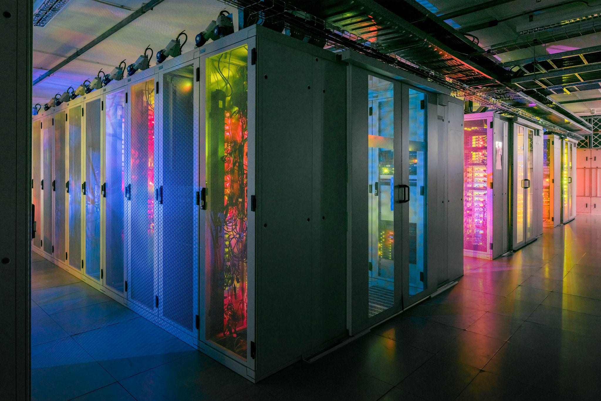 Corridors in data center